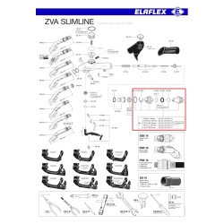 Połączenie obrotowe EA 075 zew/zew